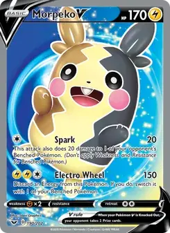Morpeko V 190/202 Sword & Shield Pokémon card