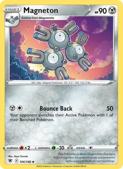 Magneton 106/189 Astral Radiance Pokémon card