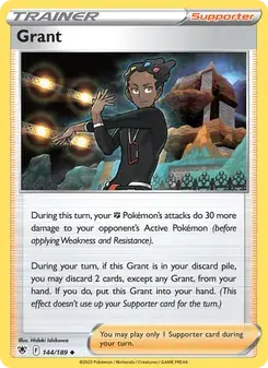 Grant 144/189 Astral Radiance Pokémon card