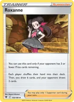 Roxanne 150/189 Astral Radiance Pokémon card