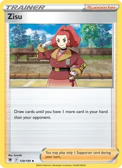 Zisu 159/189 Astral Radiance Pokémon card
