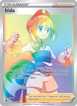 Irida 204/189 Astral Radiance Pokémon card