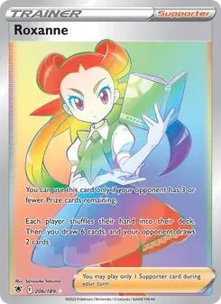 Roxanne 206/189 Astral Radiance Pokémon card