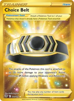 Choice Belt 211/189 Astral Radiance Pokémon card