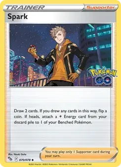 Spark 070/78 Pokémon GO Pokémon card
