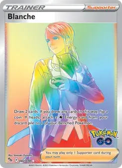 Blanche 082/78 Pokémon GO Pokémon card