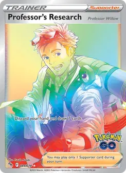 Professor's Research 084/78 Pokémon GO Pokémon card