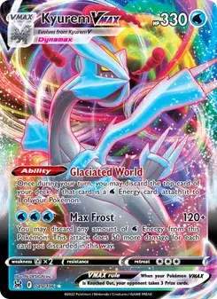 Kyurem VMAX 049/196 Lost Origin Pokémon card