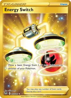 Energy Switch 212/195 Silver Tempest Pokémon card