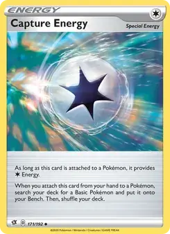 Capture Energy 171/192 Rebel Clash Pokémon card