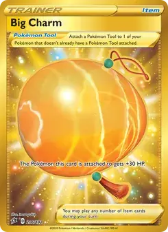 Big Charm 206/192 Rebel Clash Pokémon card
