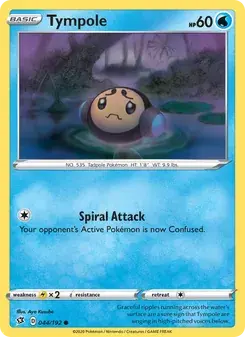 Tympole 44/192 Rebel Clash Pokémon card