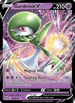 Gardevoir V 16/73 Champion's Path Pokémon card