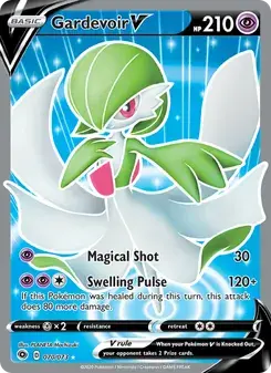 Gardevoir V 70/73 Champion's Path Pokémon card