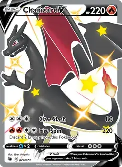 Charizard V 79/73 Champion's Path Pokémon card