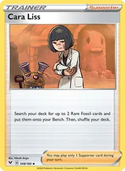 Cara Liss 149/185 Vivid Voltage Pokémon card