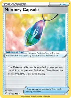 Memory Capsule 155/185 Vivid Voltage Pokémon card