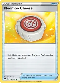 Moomoo Cheese 156/185 Vivid Voltage Pokémon card