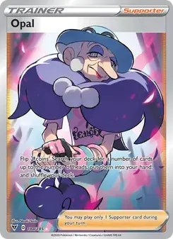Opal 184/185 Vivid Voltage Pokémon card