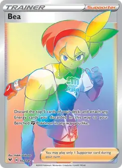 Bea 193/185 Vivid Voltage Pokémon Karte