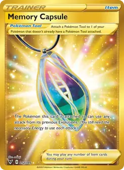 Memory Capsule 202/185 Vivid Voltage Pokémon card
