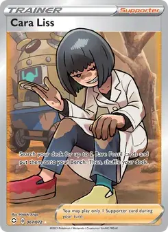 Cara Liss 67/72 Shining Fates Pokémon card