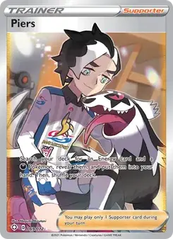 Piers 69/72 Shining Fates Pokémon card
