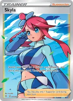 Skyla 72/72 Shining Fates Pokémon card