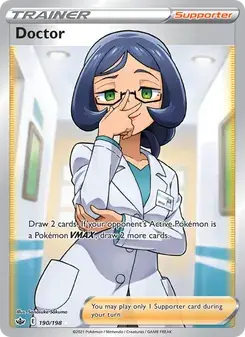 Doctor 190/198 Chilling Reign Pokémon card