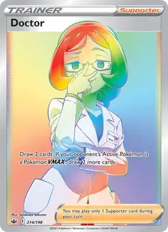 Doctor 214/198 Chilling Reign Pokémon card