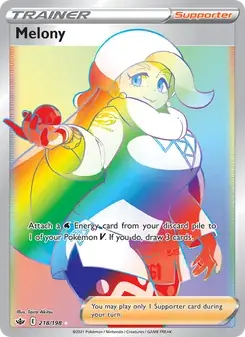 Melony 218/198 Chilling Reign Pokémon card