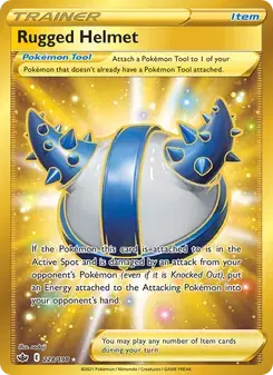 Rugged Helmet 228/198 Chilling Reign Pokémon card