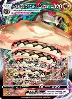 Sandaconda VMAX 90/198 Chilling Reign Pokémon card
