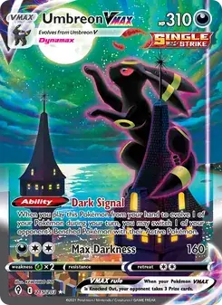 Umbreon VMAX 215/203 Evolving Skies Pokémon card