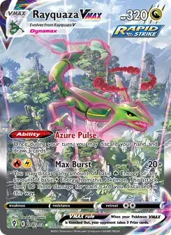 Rayquaza VMAX 218/203 Evolving Skies Pokémon card
