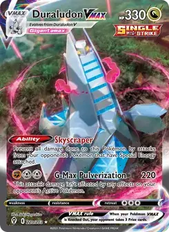 Duraludon VMAX 220/203 Evolving Skies Pokémon card