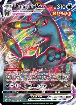 Umbreon VMAX 95/203 Evolving Skies Pokémon card