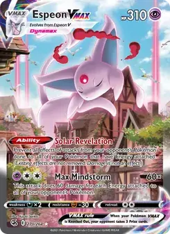 Espeon VMAX 270/264 Fusion Strike