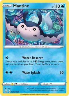 Mantine SWSH026 SWSH Black Star Promos Pokémon card