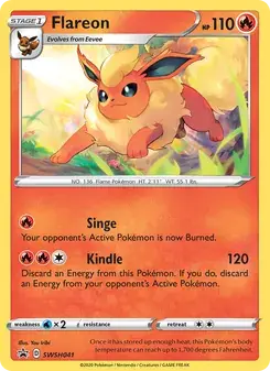 Flareon SWSH041 SWSH Black Star Promos Pokémon card