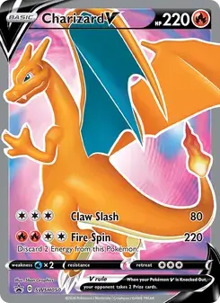 Charizard V SWSH050 SWSH Black Star Promos Pokémon card