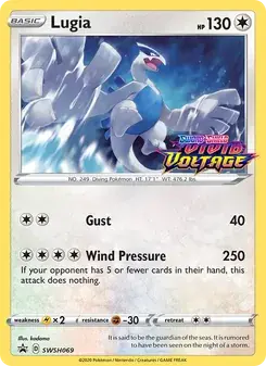 Lugia SWSH069 SWSH Black Star Promos Pokémon card