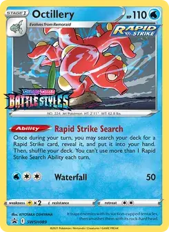 Octillery SWSH089 SWSH Black Star Promos Pokémon card