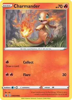 Charmander SWSH092 SWSH Black Star Promos Pokémon card