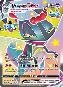 Dragapult VMAX SWSH097 SWSH Black Star Promos Pokémon card