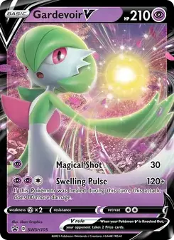 Gardevoir V SWSH105 SWSH Black Star Promos Pokémon card