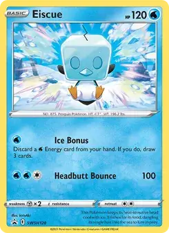 Eiscue SWSH128 SWSH Black Star Promos Pokémon card