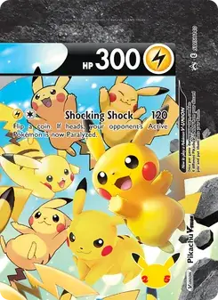 Pikachu V-UNION SWSH140 SWSH Black Star Promos Pokémon card