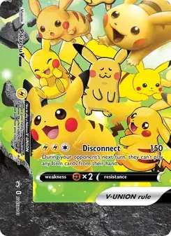 Pikachu V-UNION SWSH141 SWSH Black Star Promos Pokémon card