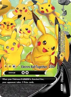 Pikachu V-UNION SWSH142 SWSH Black Star Promos Pokémon card